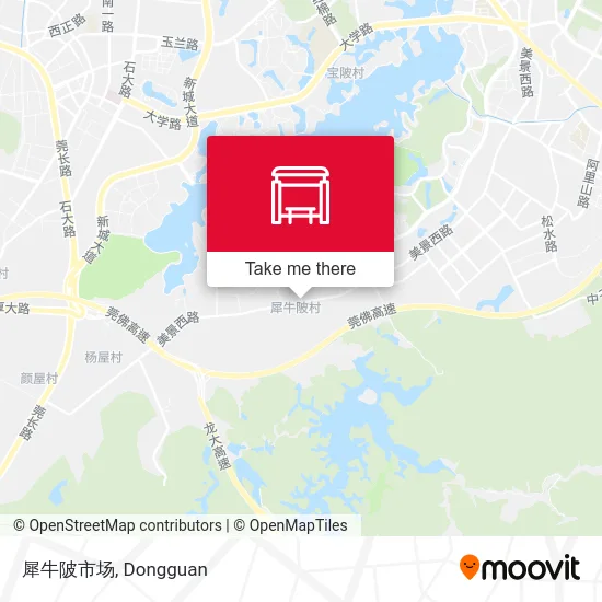 犀牛陂市场 map