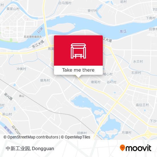 中新工业园 map