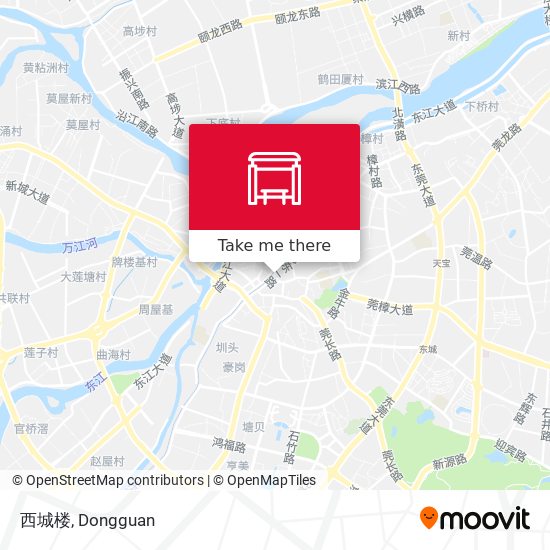 西城楼 map