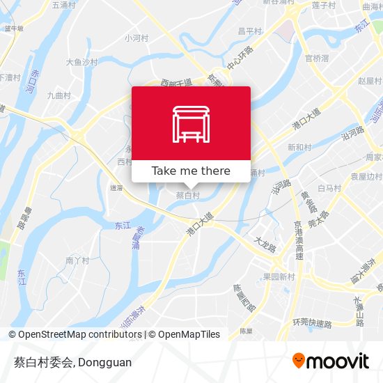 蔡白村委会 map