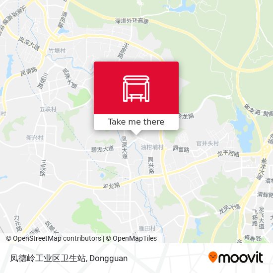 凤德岭工业区卫生站 map