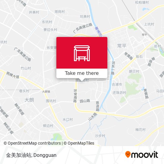 金美加油站 map
