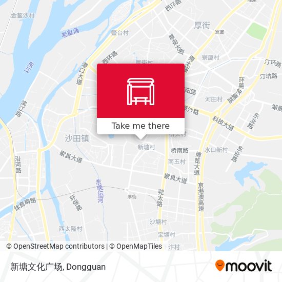 新塘文化广场 map