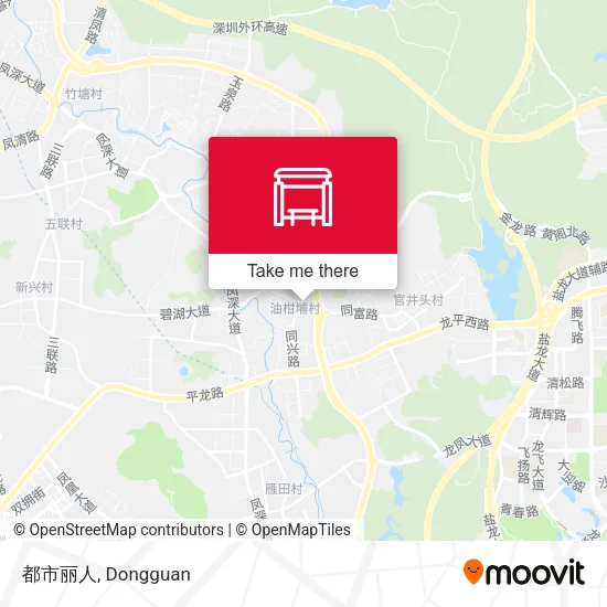 都市丽人 map