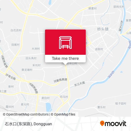 石水口(东深路) map