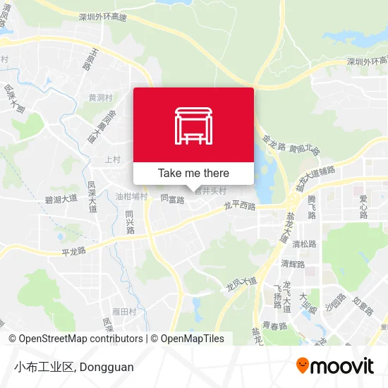 小布工业区 map