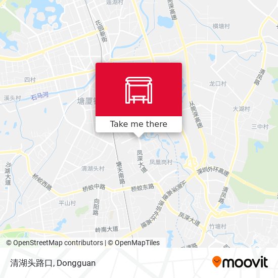 清湖头路口 map