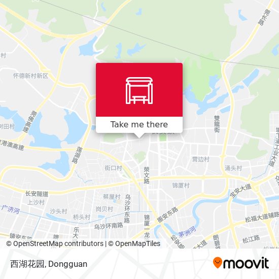 西湖花园 map