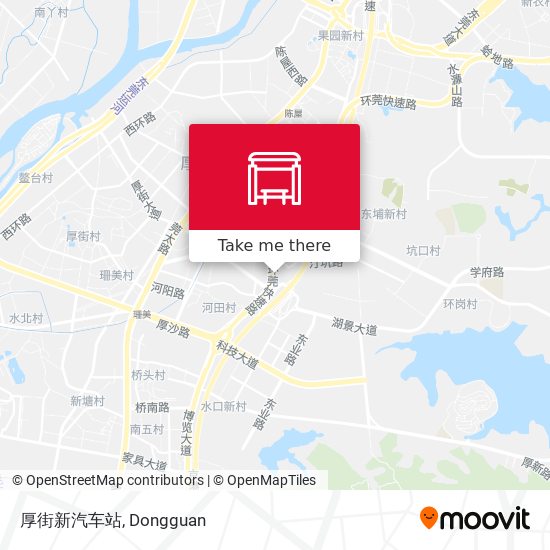 厚街新汽车站 map