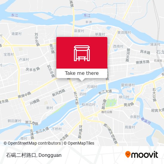 石碣二村路口 map