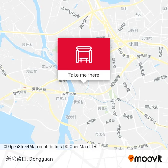 新湾路口 map