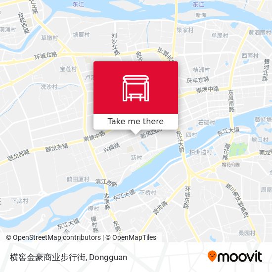 横窖金豪商业步行街 map