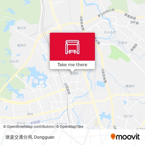 塘厦交通分局 map