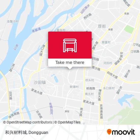 和兴材料城 map