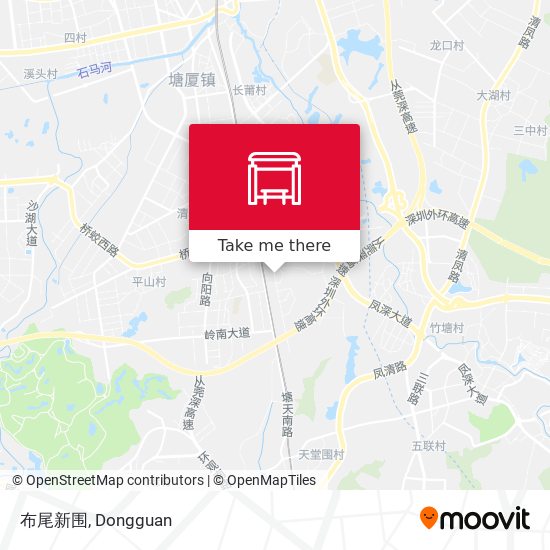 布尾新围 map
