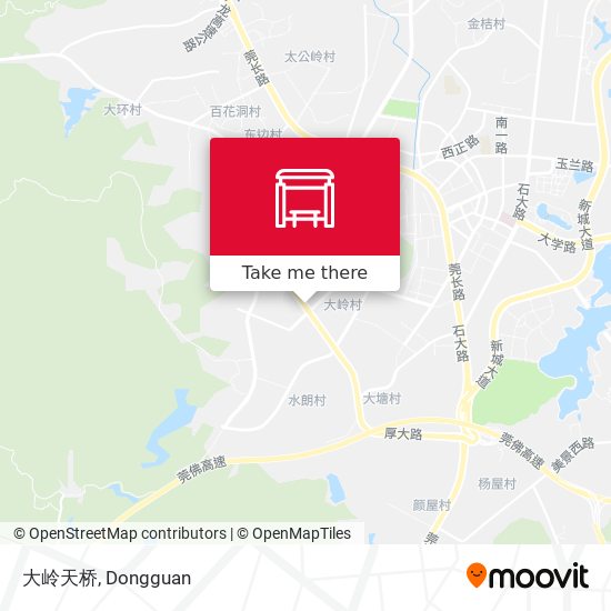 大岭天桥 map