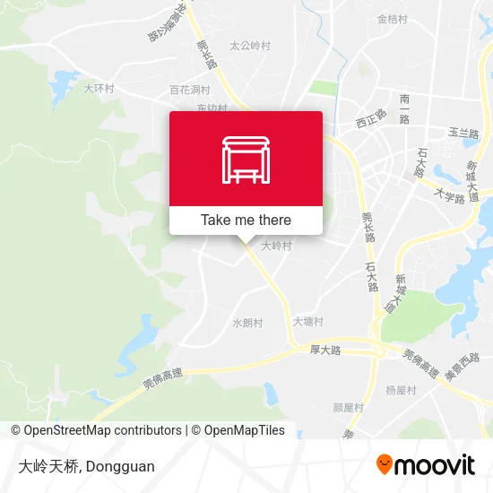 大岭天桥 map