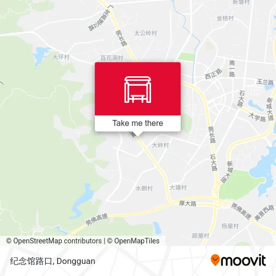 纪念馆路口 map
