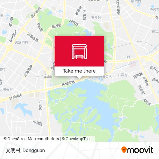 光明村 map