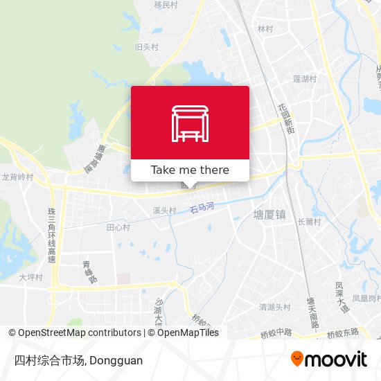 四村综合市场 map