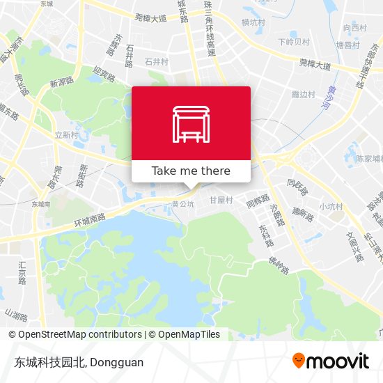 东城科技园北 map