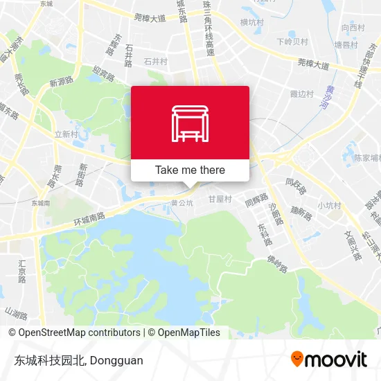 东城科技园北 map