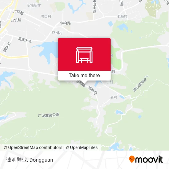 诚明鞋业 map