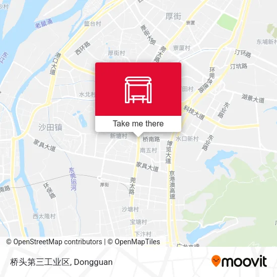 桥头第三工业区 map
