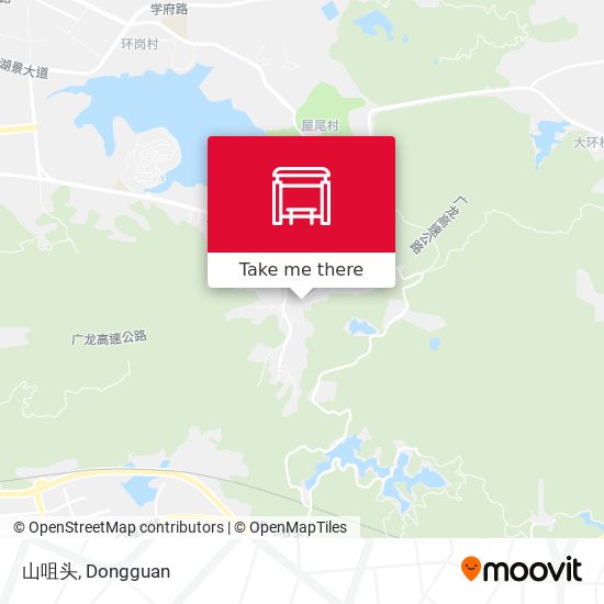 山咀头 map