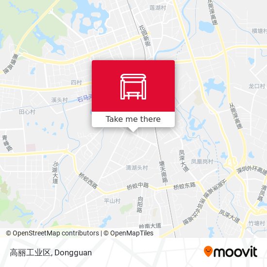 高丽工业区 map