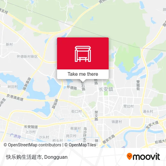 快乐购生活超市 map