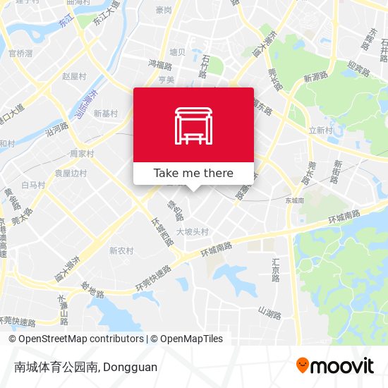 南城体育公园南 map