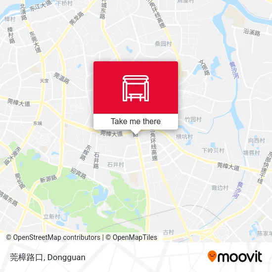 莞樟路口 map