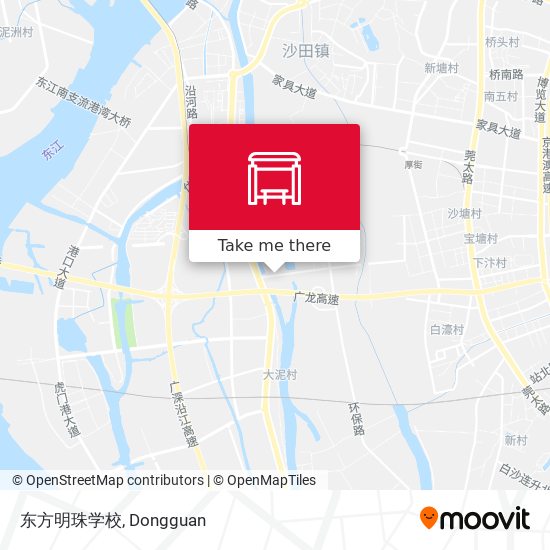 东方明珠学校 map