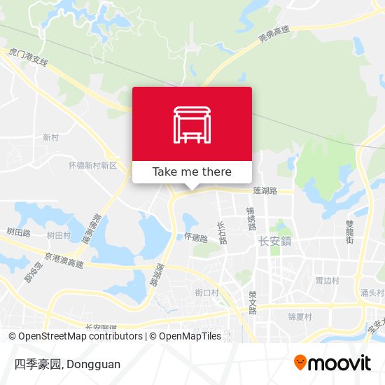四季豪园 map