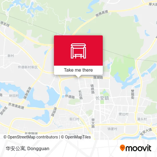 华安公寓 map