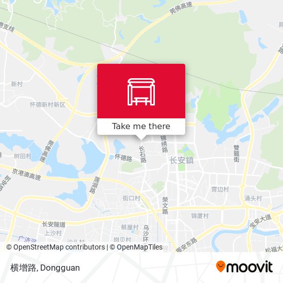横增路 map