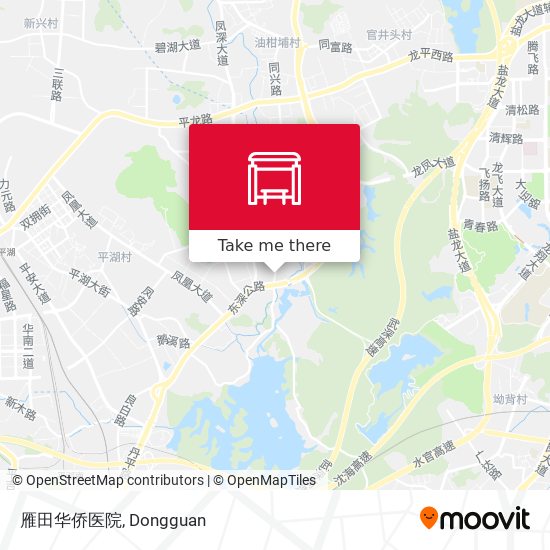 雁田华侨医院 map