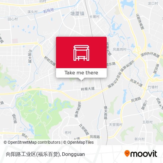 向阳路工业区(福乐百货) map
