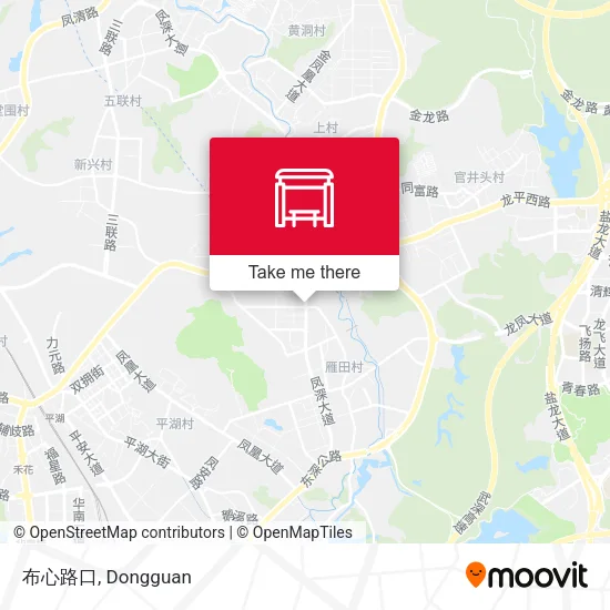 布心路口 map
