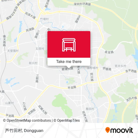 芦竹田村 map