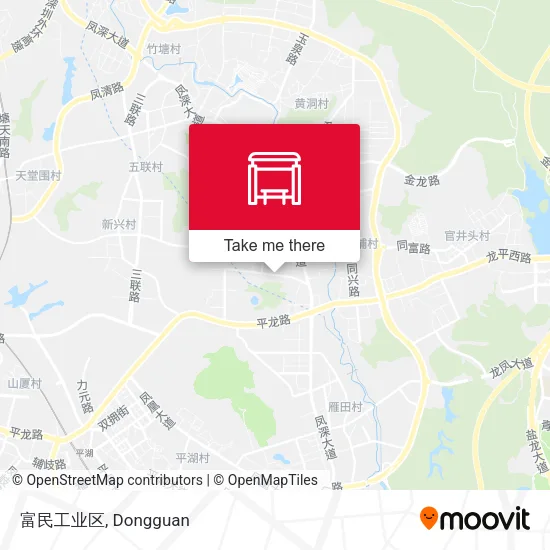 富民工业区 map