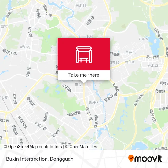 Buxin Intersection map