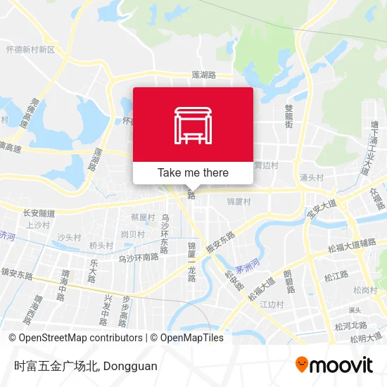 时富五金广场北 map