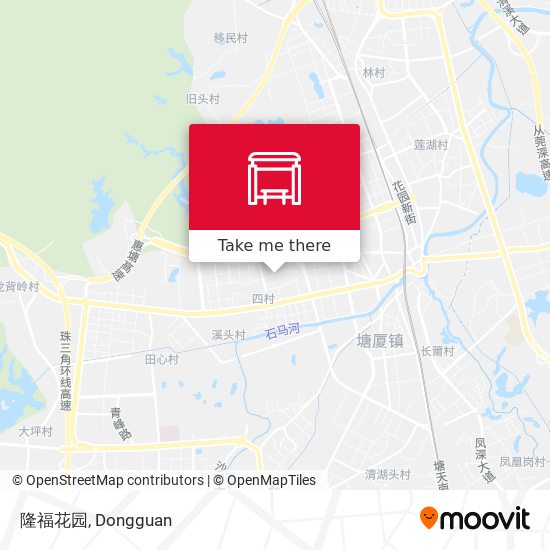 隆福花园 map