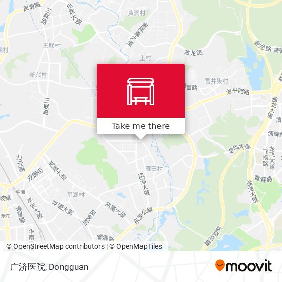 广济医院 map