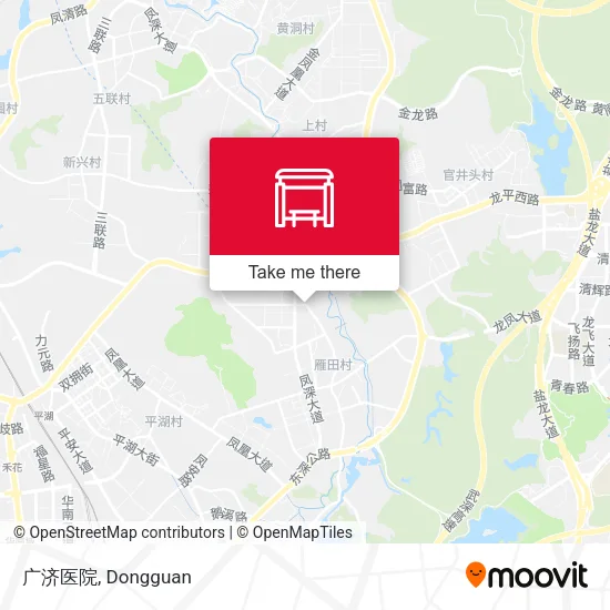 广济医院 map