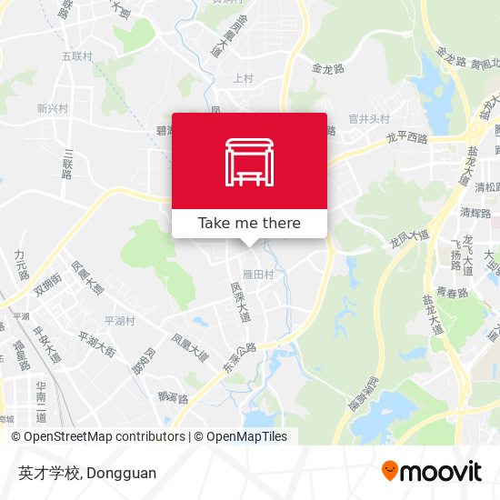 英才学校 map