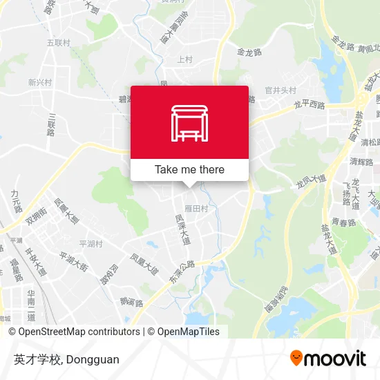 英才学校 map