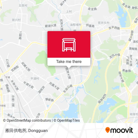 雁田供电所 map